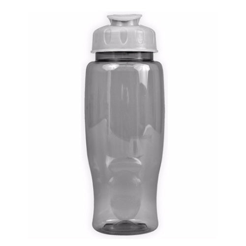 Poly-Pure Transparent Bottle - Flip Lid (27 oz) (Q75939)