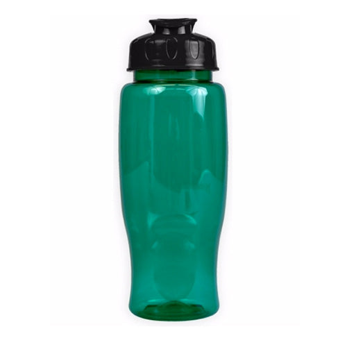 Poly-Pure Transparent Bottle - Flip Lid (27 oz) (Q75939)