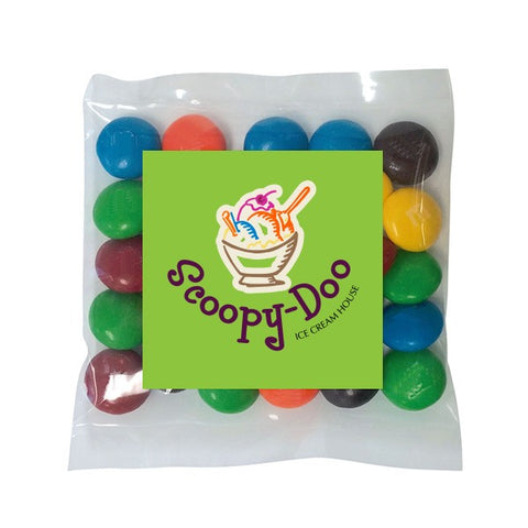 Square Magnet With Mini Bag Of M&Ms (Q768611)