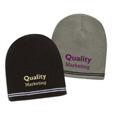 Skull Acrylic Beanie Imprinted with Logo (Q77149)