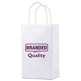 Small White Kraft Bags (5.25