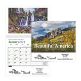 Beautiful America Pocket Calendar Imprinted with Logo (Q775722)