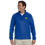 Harriton Adult 8 oz. Quarter-Zip Fleece Pullover Imprinted with Logo (Q779511)