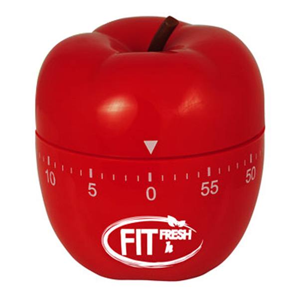 Custom Apple Shaped Kitchen Timer (Q781111) - Timers with