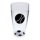 20 Oz. Plastic Sports Tumbler Imprinted with Logo (Q781522)