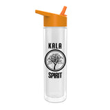 16 Oz. Chiller Insulated Bottle - Flip Straw Lid Imprinted with Logo (Q782722)
