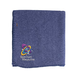 Heathered Shawl Blanket With Button Imprinted with Logo (Q783722)