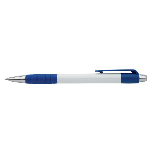 White Plunger-Action Element Pen (Q786311)
