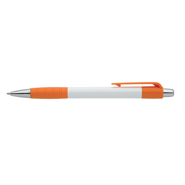 White Plunger-Action Element Pen (Q786311)