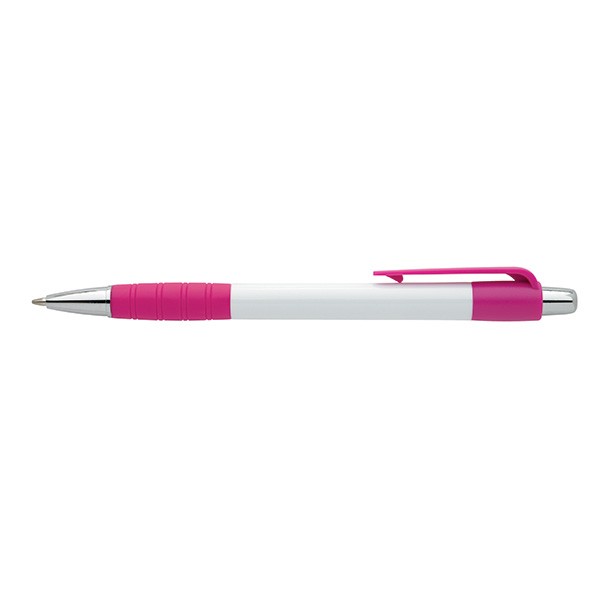 White Plunger-Action Element Pen (Q786311)