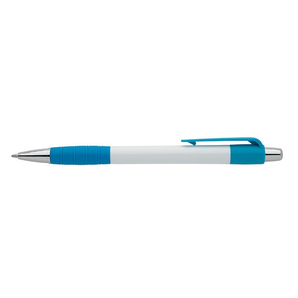 White Plunger-Action Element Pen (Q786311)