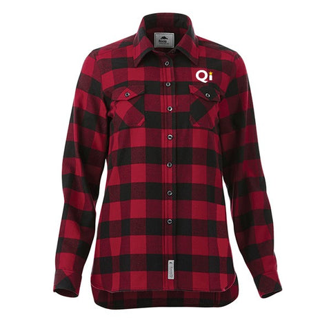 W-SPRUCELAKE Roots73 Long Sleeve Flannel Shirts (Q786911)