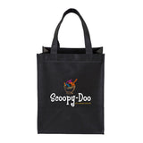 Full View Junior Large Imprint Shopping Tote Bags - Full Color Imprinted with Logo (Q795711)