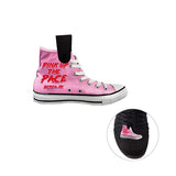 Lacers - 1 Sided 4CP Dye Sub Shoe Tags 2 Inch Imprinted with Logo (Q796111)