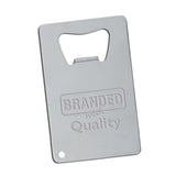 Stainless Credit Card Bottle Opener Imprinted with Logo (Q810565)