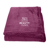 Mink Touch Luxury Fleece Blanket Imprinted with Logo (Q811322)