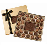 Medium Custom Chocolate Delights Gift Box Imprinted with Logo (Q81514)