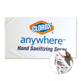 24 x 42 7 Lbs. Printed Terry Velour Hemmed Towel Imprinted with Logo (Q816211)