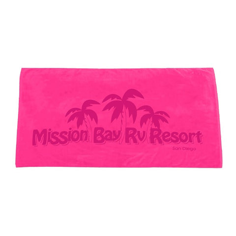 30 x 60 11Lb. Velour Hemmed Beach Towels (Q819011)