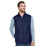 Core 365® Men's Prevail Packable Puffer Vest Imprinted with Logo (Q819622)