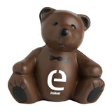 Squeezies® Teddy Bear Stress Reliever Imprinted with Logo (Q827622)