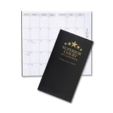 Monthly Pocket Planner - Leatherette Imprinted with Logo (Q830211)