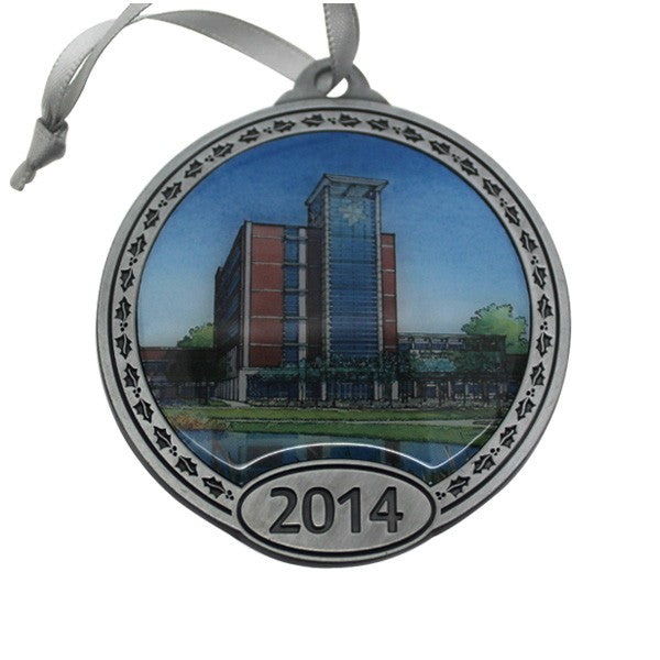 Custom Shiny Zinc Casted Ornaments 2" (Q835711) Ornaments with Logo