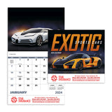 Exotic Sports Cars - Stapled Calendar Imprinted with Logo (Q844722)