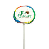 Rainbow Whirly Pop Imprinted with Logo (Q845611)