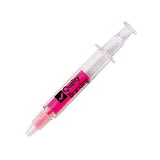 Syringe Highlighter Imprinted with Logo (Q84737)