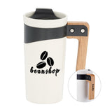 16 Oz. Grotto Ceramic Mugs Imprinted with Logo (Q852811)