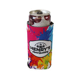 Sublimated Slim Can Cooler Imprinted with Logo (Q857322)