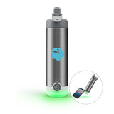 20 Oz. HIDRATESPARK Tap Stainless Straw Lid - BS Imprinted with Logo (Q858522)