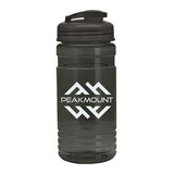 20 Oz. UpCycle RPET Bottle - USA Flip Top Lid FC Imprinted with Logo (Q862722)