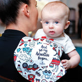 Peanut Burp Cloth Imprinted with Logo (Q863211)