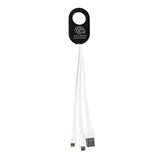 Weber 3-in-1 Cell Phone Charging Cable Imprinted with Logo (Q863722)