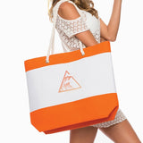 Nautical Beach Bag Imprinted with Logo (Q873211)