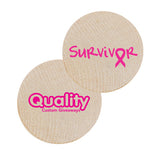Survivor Wooden Nickels Imprinted with Logo (Q878411)