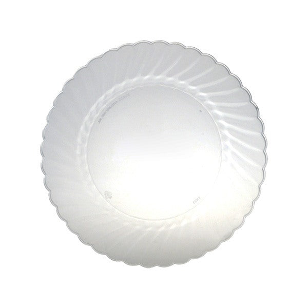 7.5 Inch Classicware® Clear Plastic Plates - FC (Q886011)