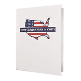 Paper Presentation Folder 2 Colors Imprinted with Logo (Q889111)