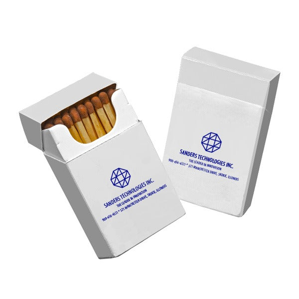 Custom FlipTop Specialty Matchboxes (Q890711) Matches with Logo