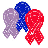 Jumbo Awareness Ribbon Jar Openers Imprinted with Logo (Q900411)