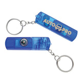Keylight with Whistle and Compass Imprinted with Logo (Q900511)