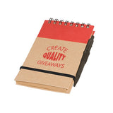 Pocket Eco-Note Keeper Imprinted with Logo (Q901235)
