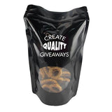 Salted Mini Pretzels in Tent Bags Imprinted with Logo (Q902411)