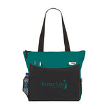 Transport It Tote with Organizer Pockets Imprinted with Logo (Q906311)