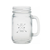 16 Oz. Libbey County Fair Glass Jar Imprinted with Logo (Q907211)
