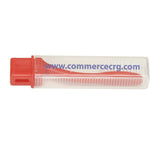 Transparent Travel Toothbrush With Sleeve Imprinted with Logo (Q908111)