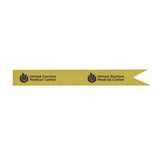 .38 Inch x 100 Yds Grosgrain Ribbon Rolls Imprinted with Logo (Q910611)
