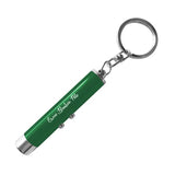 Dual Function Laser Pointers And Led Flashlight Keychain Imprinted with Logo (Q912011)